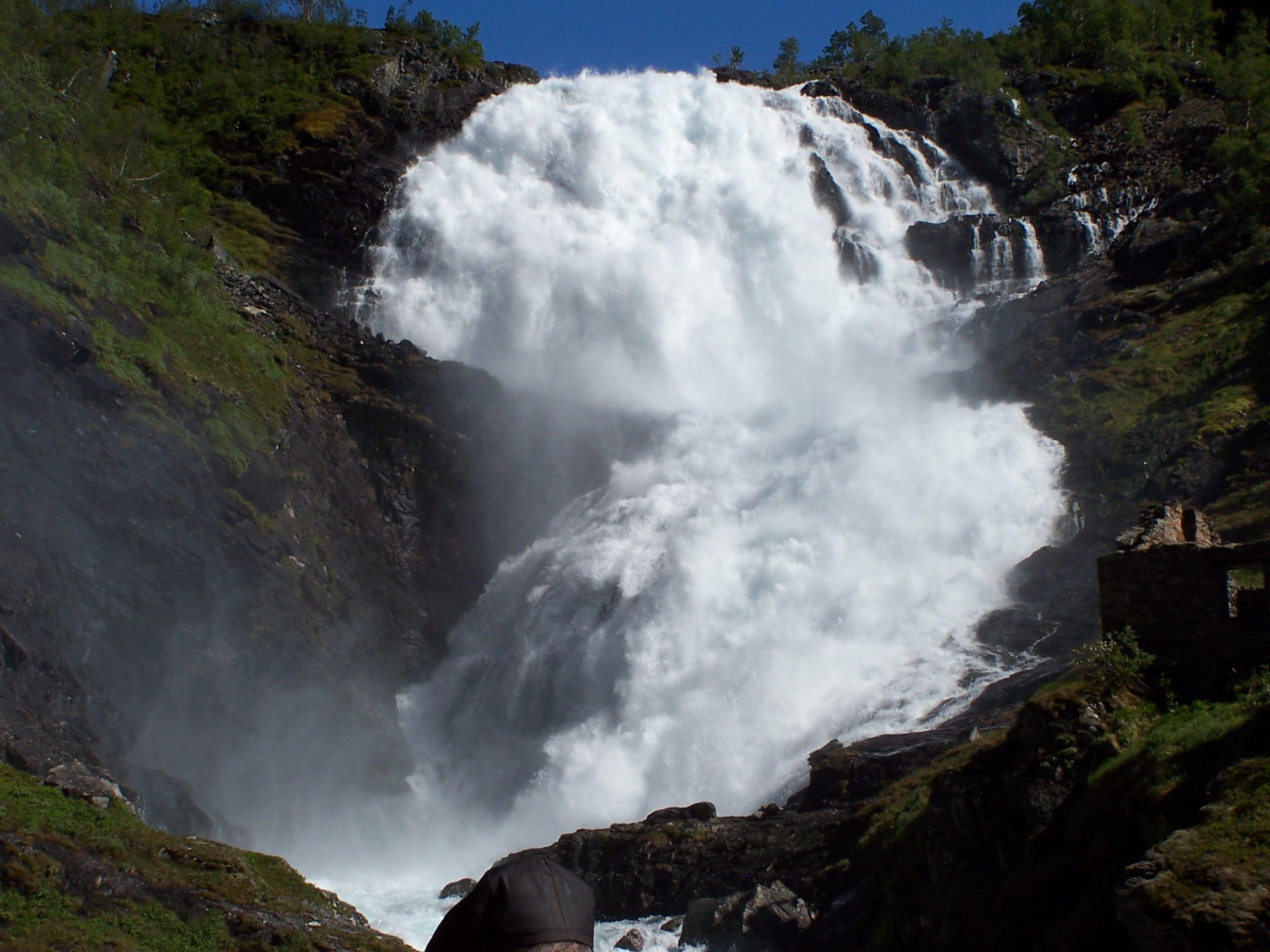 Flam waterfall